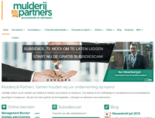 Tablet Screenshot of mulderijenpartners.nl
